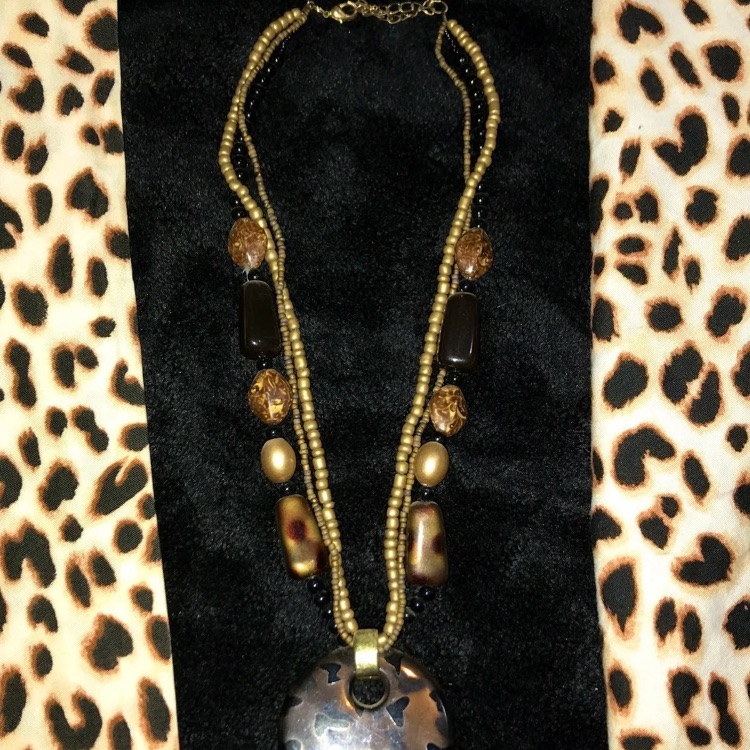 Bead Statement Necklace 10$